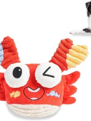 Interactive Bouncing Crab Dog Toy