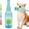 Squeaky Dog Chew Toy with Tennis Ball